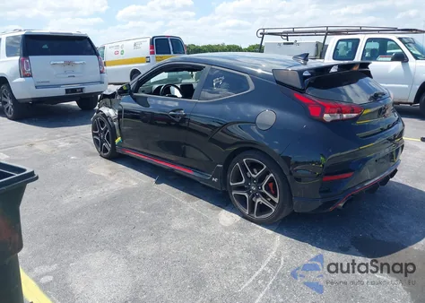 2019 Hyundai Veloster N из США, поврежденный, VIN KMHT36AH6KU003049